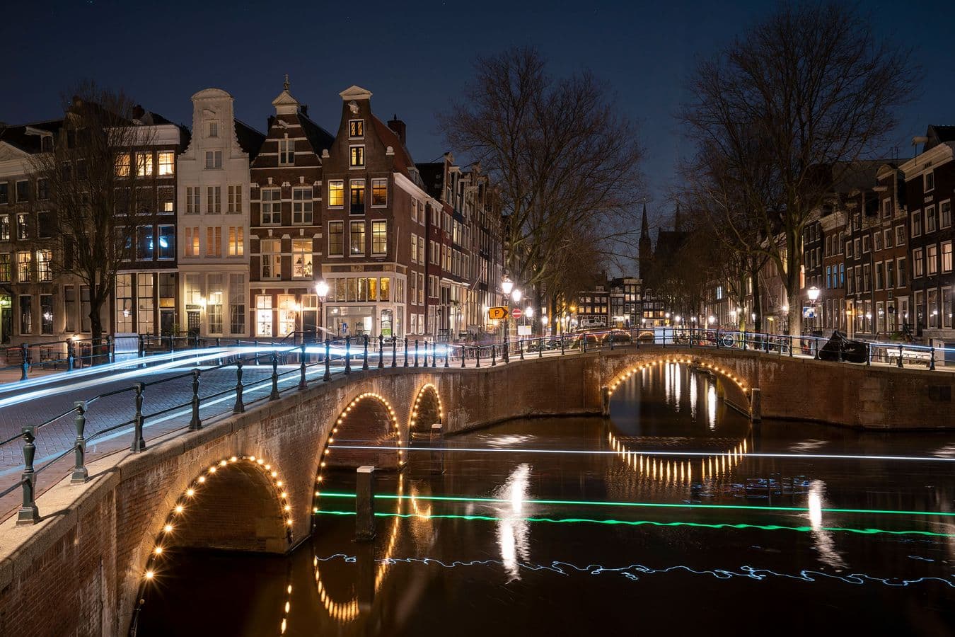 leidsegracht night